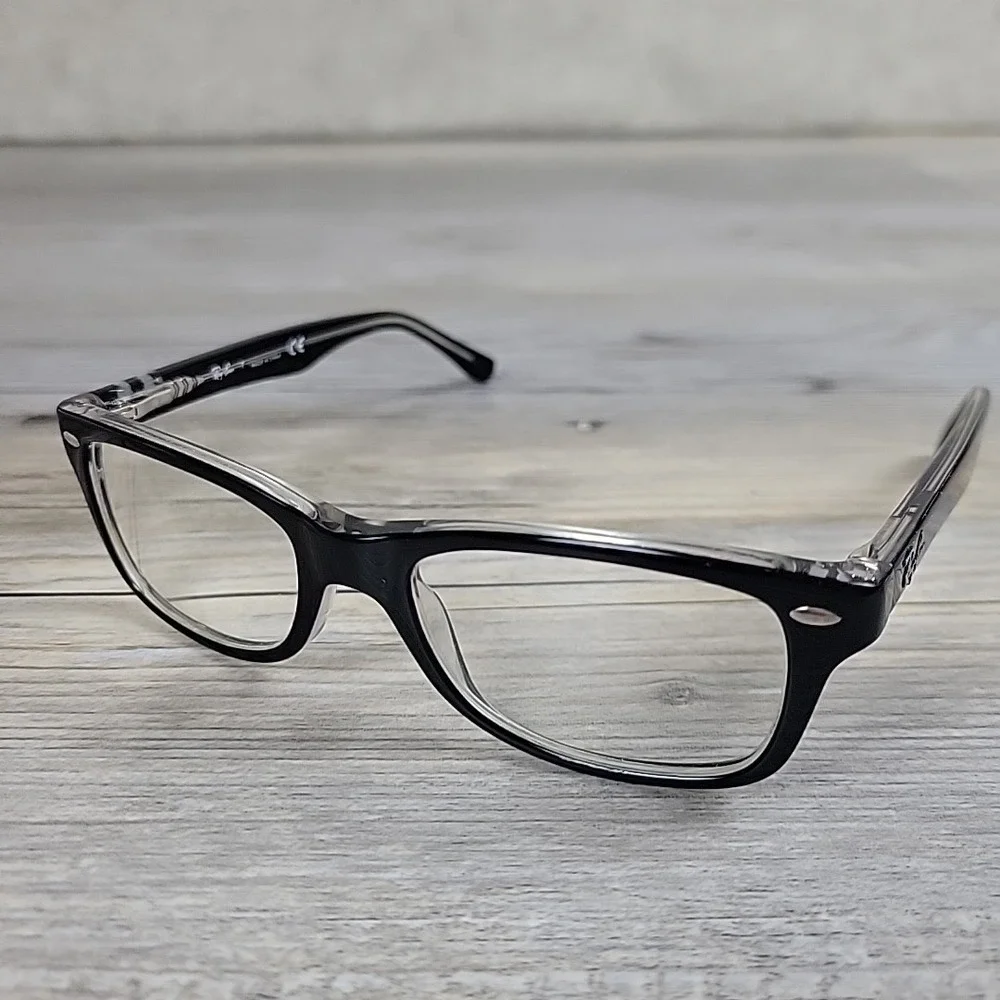 Ray-Ban Kids Eyeglasses Frames RB1531 3529 Black Square Full Rim‎ 46-16 125mm